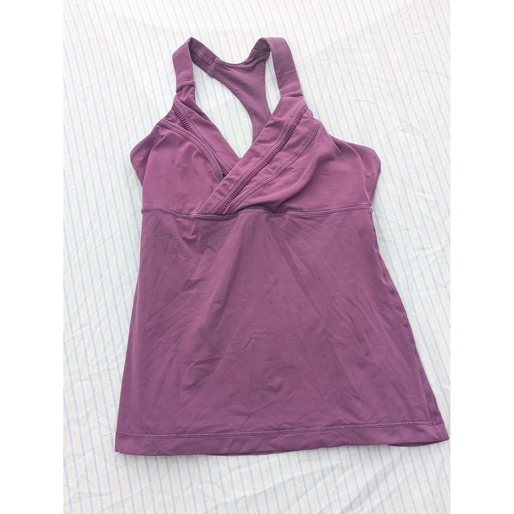 Lululemon Athletica Purple Bra Shelf Tank Top - Picture 4 of 11